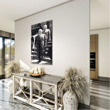 Atatürk Cam Tablo - Yatay Motif 01-071