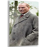 Atatürk Cam Tablo - Yatay Motif 01-093