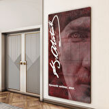Atatürk Sözleri 2 Cam Tablo - Dikey Motif 02-019