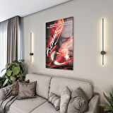 Atatürk Sözleri 3 Cam Tablo - Dikey Motif 02-004