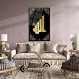 Dikey İslami Cam Tablo