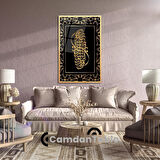 Dikey İslami Cam Tablo