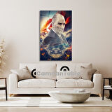 Atatürk ve Bayrak Cam Tablo