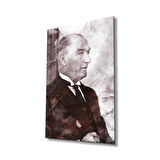 Atatürk & Bayrak Cam Tablo