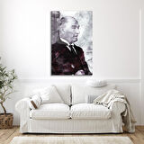 Atatürk & Bayrak Cam Tablo