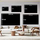 Atatürk Bayrak Atatürk Silüetli Gölgesiz Siyah Fonlu Cam Tablo 4mm Dayanıklı Temperli Cam Atatürk Flag Atatürk Silhouette Shadowless Black Background Glass Wall Art