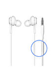 Kablolu Mikrofonlu Kulaklık 3.5mm Jack Girişli Samsung M30 M30s M31 M31s M32 M33 M34 Uyumlu