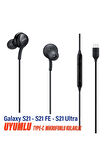 Samsung  S21 - S21 FE - S21 Ultra Uyumlu Type-C Mikrofonlu Kulaklık