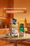 Extra Kakuleli Türk Kahvesi 500g + Kakuleli 100g Hediye Bayram Özel Paket