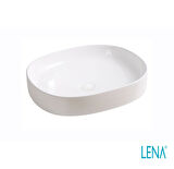 LENA TEZGAHÜSTÜ LAVABO EY-4712 BEYAZ