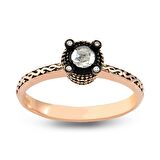 0.11 Ct Elmas Yüzük EY29
