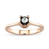 0.06 Ct Elmas Yüzük EY38
