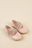 Çatal Baretli Pudra Kız Çocuk Ayakkabı