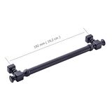 Doğanlar Dragon 192 mm Mobilya Kulp Mat Siyah 