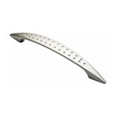 Noktalı 96 mm Saten Mobilya Dolap Kulp 