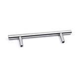 Alüminyum Paslanmaz İnox 224 mm Mobilya Boy Kulp Çap: 12 mm