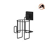 Tekno Tel Ef-262 Yapışkanlı Saç Kurutma Makinesi Aparatı Siyah