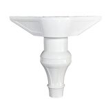 Şahin Lükens Ayak Mobilya Koltuk Ayağı 14-17 cm Ayarlı Beyaz
