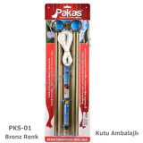 Pakas Balkon Çamaşır Kurutma Askısı Yuvarlak Küpeşte Pks 01 Bronz