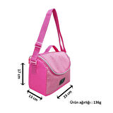 Termo Termal Termos Beslenme Çantası 5 Litre Pembe