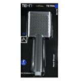 Tema Tetra Banyo Duş Başlığı El Duşu Krom Blister Ambalaj 