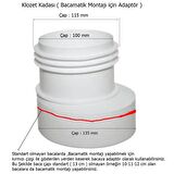 Plastik Eksantrik Kada ve Bacamatik Montajı için Adaptör