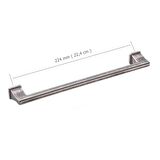 5 Adet Doğanlar Techno 224 mm Mobilya Kulp Antik Gümüş