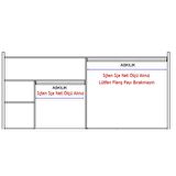 Led Işıklı Sensörlü 70-79 cm Dolap Içi Elbise Askı Borusu Pilli