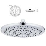 Tema Tondo Banyo Tepe Duş Başlığı Başlık Kireç Kırıcılı Sistem