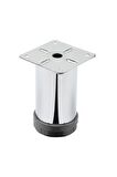 Mobilya Ayağı Metal 8 cm Alttan Ayarlı 42 mm Krom Ayak 