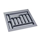 Çekmece İçi Kaşıklık ve Kepçelik 2 li Set 55 x 49 cm Gri 