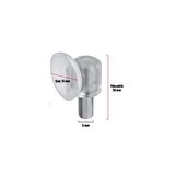 50 Adet Pvc Vantuzlu Raf Pimi 5 mm