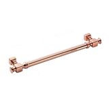 5 Adet Doğanlar Dragon 192 mm Mobilya Kulp Süper Rose Bronz