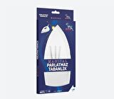 Gazella Ütü Altlığı +  Ütü Masası Kılıfı Bezi 50 x 135 cm Pudra Set