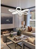 Modern Papatya Model Lüks 3 LED (BEYAZ, SARI, GÜNIŞIĞI) LED Avize