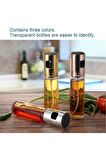 2 Adet Cam Yağdanlık Sprey 100 ml Pompalı Yağlık Sirkelik Gold Renk Cam Şişe