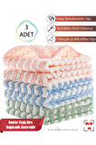 _3 Adet_ İdeal Boy Puf Bez ( 30x30 cm ) Mercan Polar Bez, Mutfak Bezi, Sıvı Emen Bez, İthal Bez