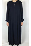 ÖNÜ FERMUARLI GİZLİ CEPLİ MEVLANA MODEL FERACE