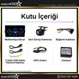 Fiat Egea 2+32GB Kablosuz Carplay 2015-2022 Android 13 Navigasyon Multimedya Sistemi 