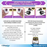 Uzaktan izlemeli 4 Kameralı Wifi 4G 320 GB Harddisk 7 inç Ekranlı Araç Kamera Seti