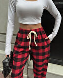 Ekoseli eşofman altı /Pantalon