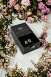 925 Ayar Gümüş Elips Model Minimal Çivi Küpe