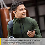 Jabra Elite 4 Active Kulak İçi Bluetooth Kulaklık - Güvenli Aktif Oturma Özelliği, 4 Dahili Mikrofon, Aktif Gürültü Engelleme ve Ayarlanabilir HearThrough - Lacivert