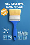 LÜKS KESTİRME BOYA FIRÇASI NO:3