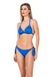 Endeep Kadın Yarım Dolgulu Aksesuarlı Mavi Bikini Takımı