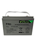 TTEC 12V 110Ah Jel Akü Güneş Enerjisi Sistemleri İçin Uzun Ömürlü Solar Depolama
