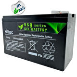TTEC 12 Volt 9 Amper Jel Tip UPS Aküsü – Yatay & Dikey Kullanım