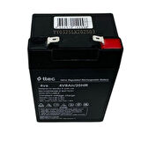 Ttec 4V 8Ah Kuru Akü - Elektronik Sistemlere Uygun