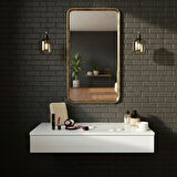 Makyaj Masası Dresuar MDF Çekmeceli Duvara Montajlı Dolap 80 cm