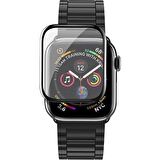 Apple Watch Uyumlu Series 4 Ekran Koruyucu Temperli Esnek Cam (40 mm) 